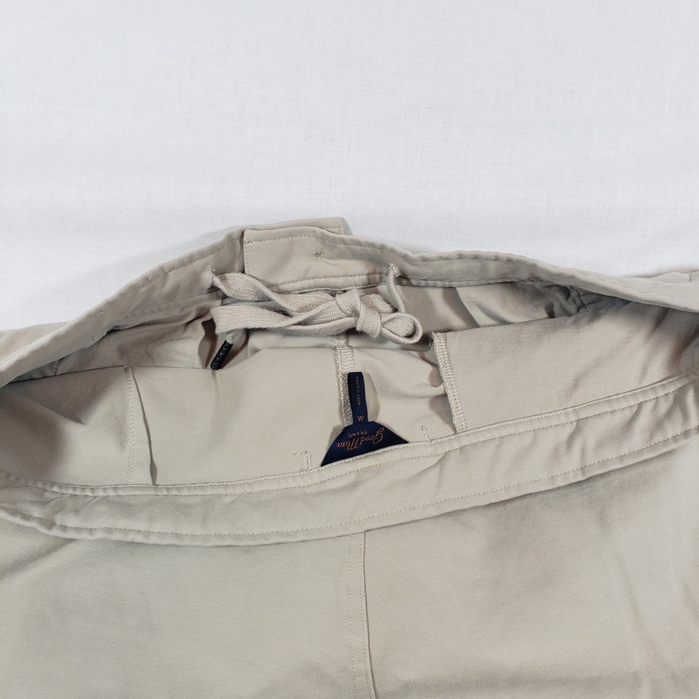 Good Man Brand Mens Shorts Size M Beige Casual Flat Front Golf - Picture 8 of 11